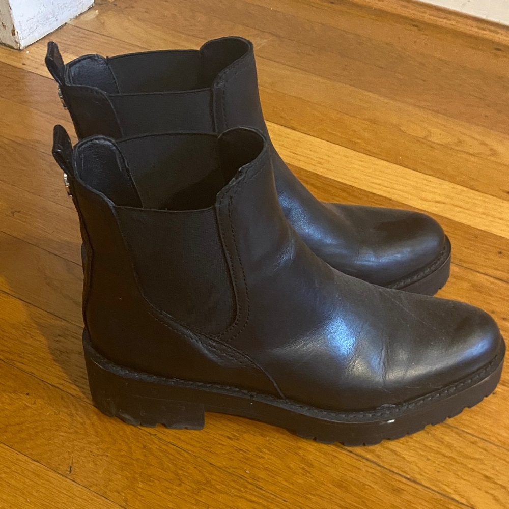 Sam Edelman Black Ankle Booties